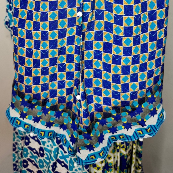 Rococo Sand High Low Silk Dress - Picture 10 of 14